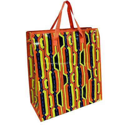 ISO9001 Logo Disesuaikan PP Tas Ritsleting Polypropylene Woven