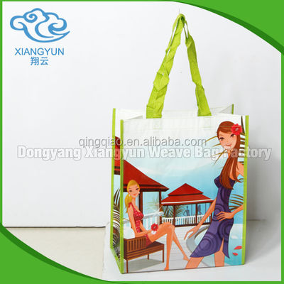 30cmPP Tas Tote Berguna Kembali Berbelanja Tas Hadiah Anggur Merah Tas Tote Berguna Kembali Dengan Logo