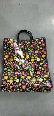 tas belanja pp desain warna-warni yang dapat didaur ulang