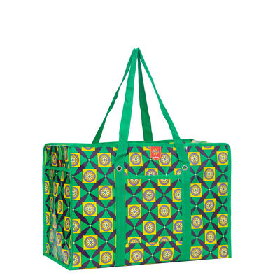 Pabrik dan disesuaikan tahan lama transparan PP Plastik Tas Belanja Dengan Logo Printing PP Woven Tas Belanja