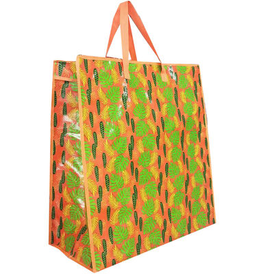 Gambar yang disesuaikan Tas Non Woven Grocery Laminated Shopping PP Eco Friendly Non Woven Bag