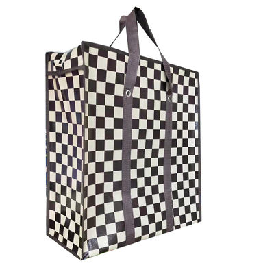 Kantong belanja bahan baku dengan logo yang dicetak khusus
