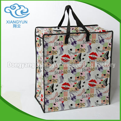 Tas belanja lipat besar penyamaran PP Woven Tas belanjaan pribadi