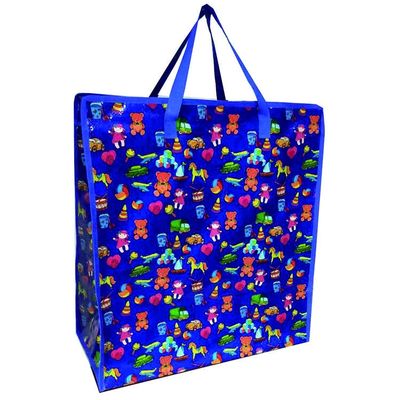 Eco Friendly Matte Laminated Woven Bags Shopping Tote Pp Woven Bags Cetakan CMYK