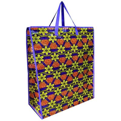 Laminasi PP Woven Shopping Bag Disesuaikan Pencetakan Woven Bag Digunakan Lagi