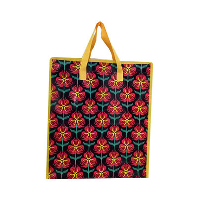 Grocery Woven Shopper Non Woven Poly Bags Laminasi Woven Shopping Bag yang Dapat Digunakan Lagi