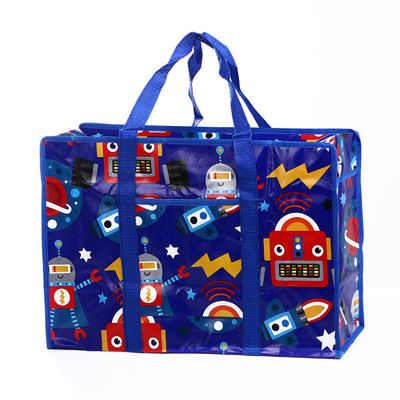 Glossy Stylish Clothing Packaging Pp Woven Shopper Non Woven Bags