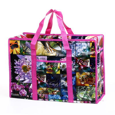 Glossy Stylish Clothing Packaging Pp Woven Shopper Non Woven Bags