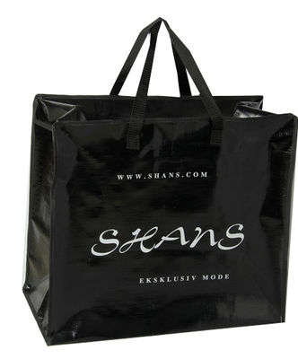 lingkungan polypropylene woven shopper bag/eco-friendly gravure printing pp woven bag paket tas belanja