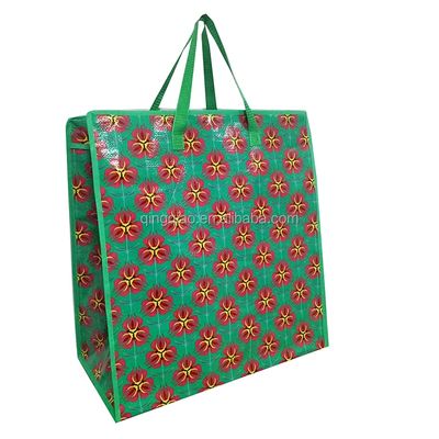 Tas Kain Berguna Kembali Tahan Air Tas Belanja Dengan Pencetakan yang Dapat Dikustomisasi
