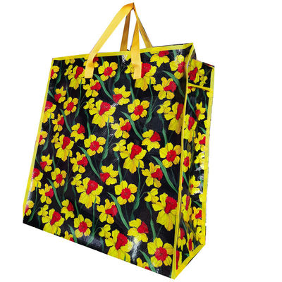 10 Kg Eco Friendly Ink PP Woven Shopping Bag Dengan Sejarah 20 Tahun