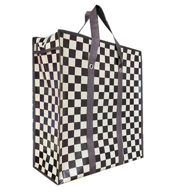 Kantong Zip Canvas 180 Gsm dengan lapisan PP Double Zip dan desain Unisex