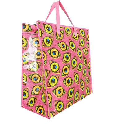 Tas Paket Woven Laminasi Ukuran Disesuaikan Dengan Kinerja Penutupan Tombol
