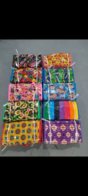Zipper atau Snap Closure Tas Belanja Daur Ulang Custom Berbagai Ukuran Pilihan Ramah Lingkungan