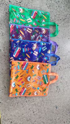 Berbagai Ukuran Tas Belanja Daur Ulang Pribadi Yang Dibuat Dengan Bahan Ramah Lingkungan
