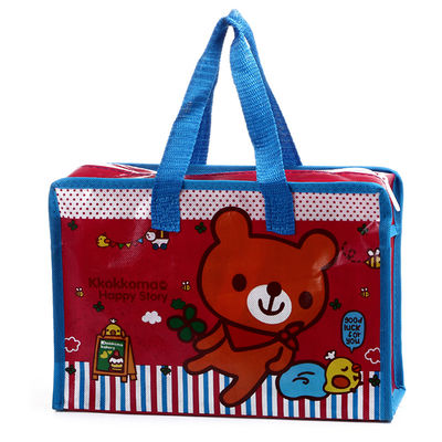 Tas Tenun Laminasi yang Disesuaikan Digunakan Lagi dan Daur Ulang untuk Ramah Lingkungan