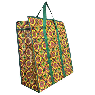 Tas Tote dengan Genggaman Woven PP Woven Shopping Bags'Kepuasan
