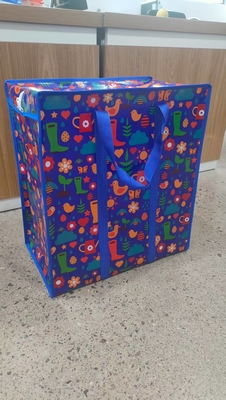 Tas Belanja Tenun PP Kustom dengan Cetakan Tinta Ramah Lingkungan