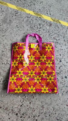 Kantong kemasan plastik untuk bahan polipropilena tenunan dengan tutup ritsleting yang aman